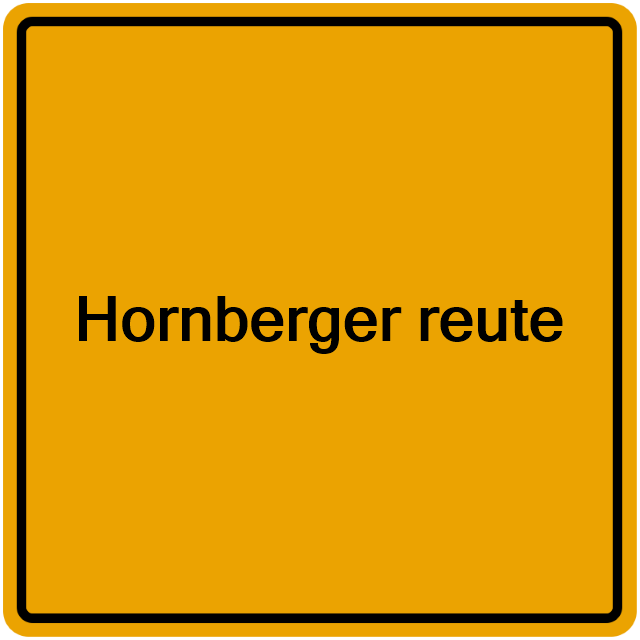 Einwohnermeldeamt24 Hornberger reute
